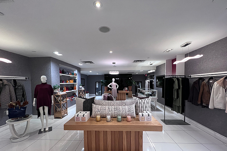 Wilkes and Bowens boutique interior
